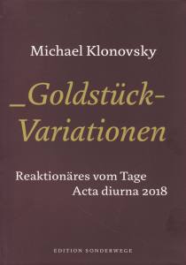 Goldstück-Variationen (Buch) Michael Klonovsky