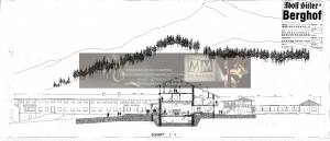 Baupläne Hitlers Berghof (14 Pläne, Blueprints)