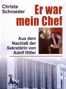 Er war mein Chef (Buch) Christa Schröder