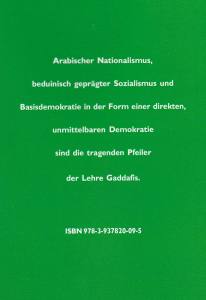 Das Grüne Buch - Muammar al Gaddafi