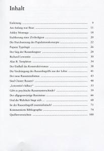 Die Dekonstruktion der Rasse (Buch) Sozialwissenschaften gegen die Biologie