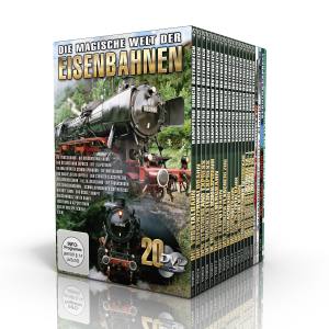 Die Welt der historischen Dampflokomotiven und Eisenbahnen (20 DVDs) Die Sammler-Edition