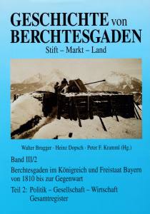 Geschichte von Berchtesgaden (Buch) Stift-Markt-Land