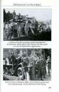 In Erdkampf und Luftabwehr (Buch) Einsatzweg der 4. Batterie/Flak-Abteilung 12 der Pz.-Div. 