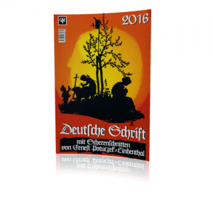 Kalender Deutsche Schrift 2016